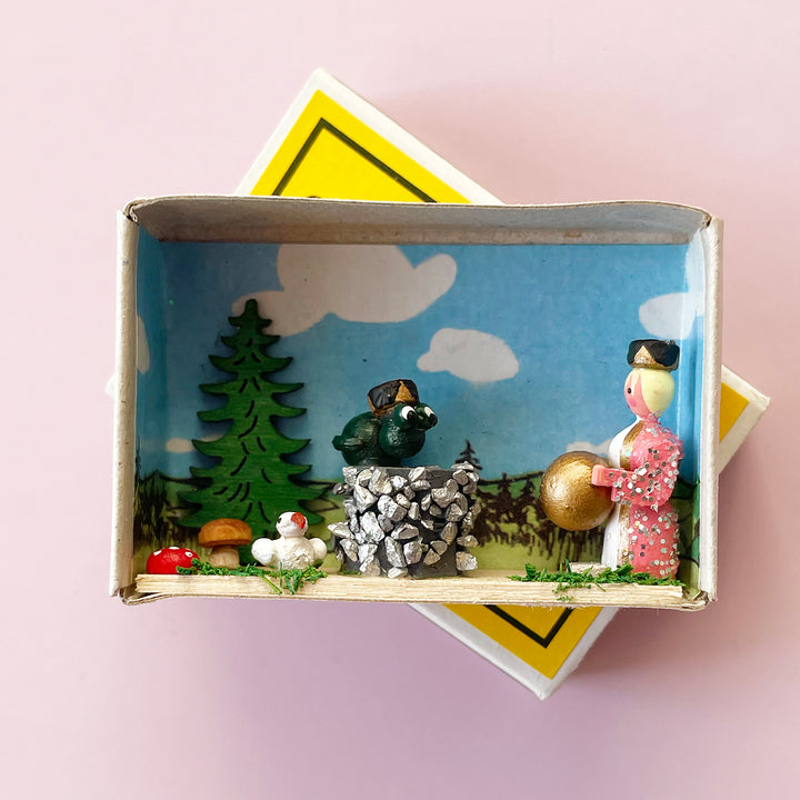 Fairy Tale Matchbox Scene