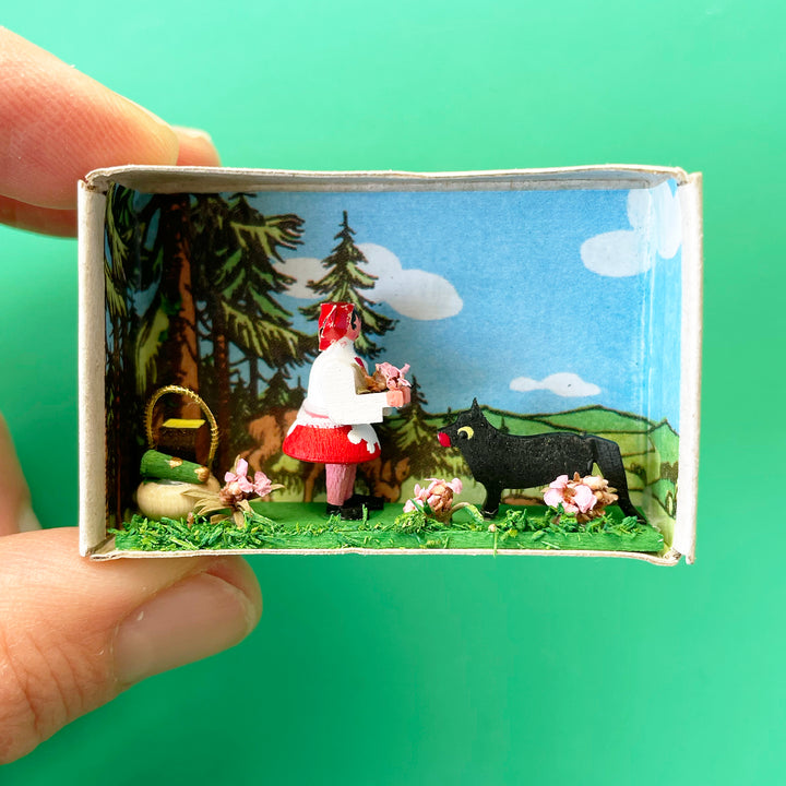 Fairy Tale Matchbox Scene