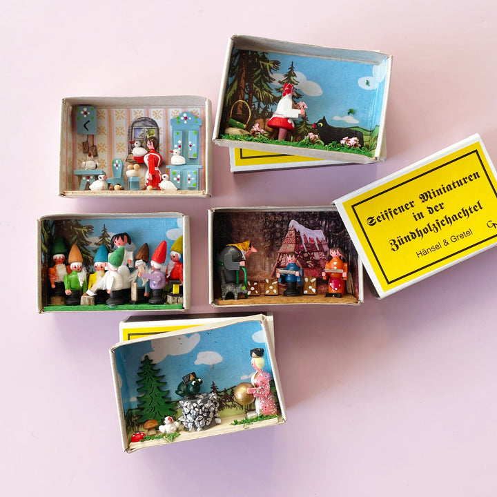 Fairy Tale Matchbox Scene