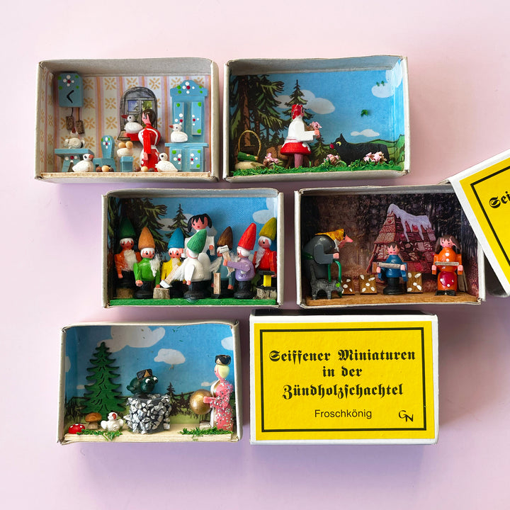 Fairy Tale Matchbox Scene