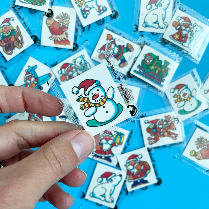 Teeny Christmas Tattoos