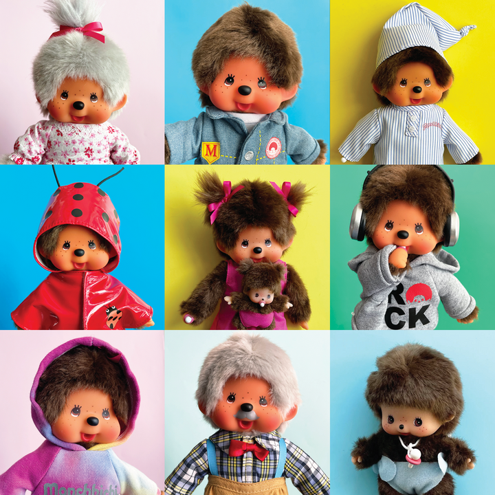 Tie-Dye Hoodie Monchhichi