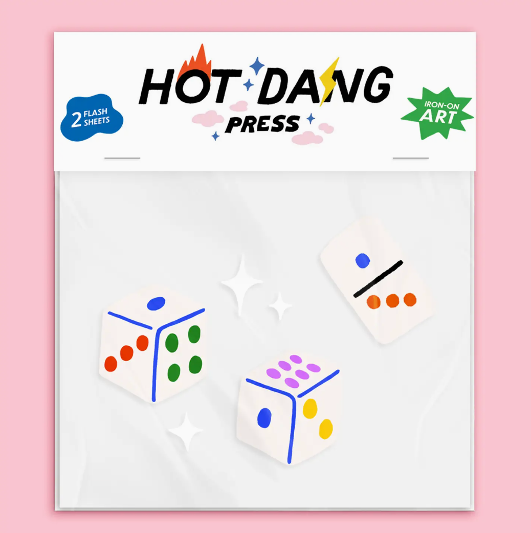 Dice Buddies Iron-On