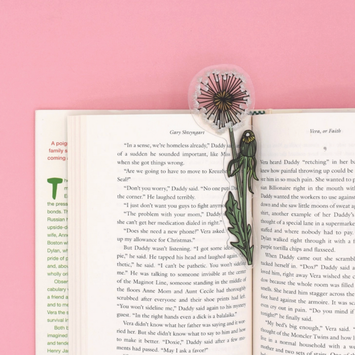 Dandelion Bookmark