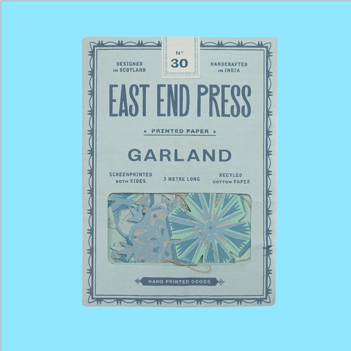 Snowflake Sewn Garland