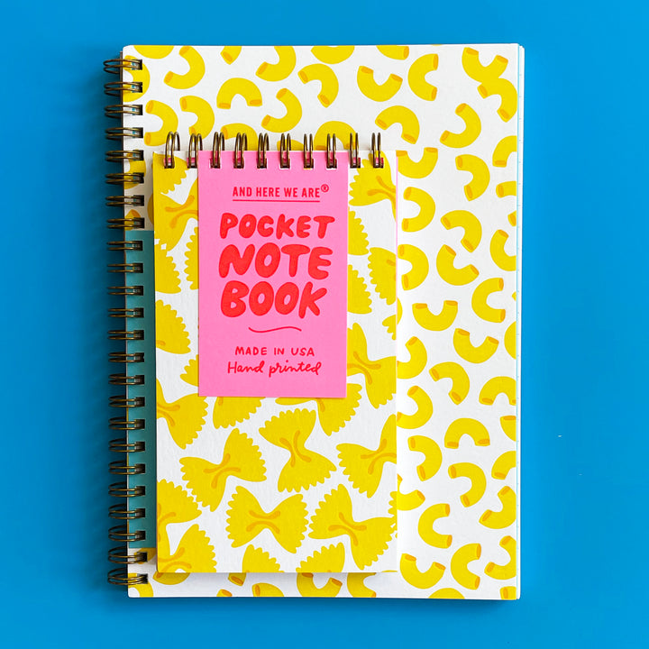 Macaroni Letterpress Spiral Notebook