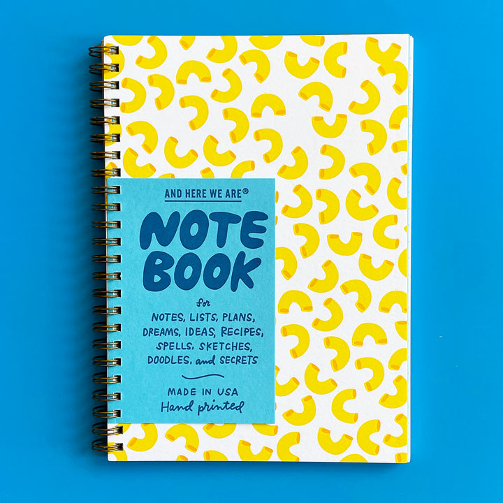 Macaroni Letterpress Spiral Notebook