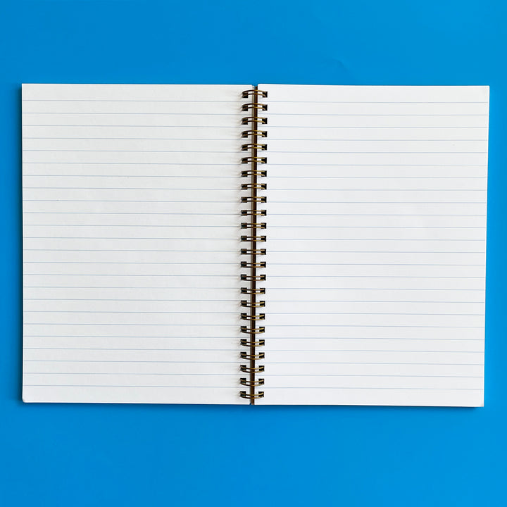 Macaroni Letterpress Spiral Notebook