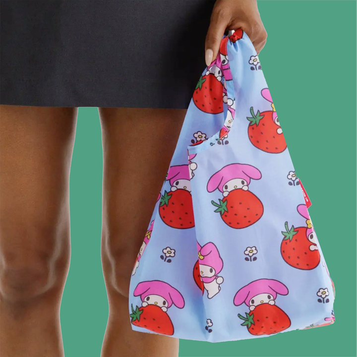 Hello Kitty and Friends My Melody Strawberry Reusable Bag