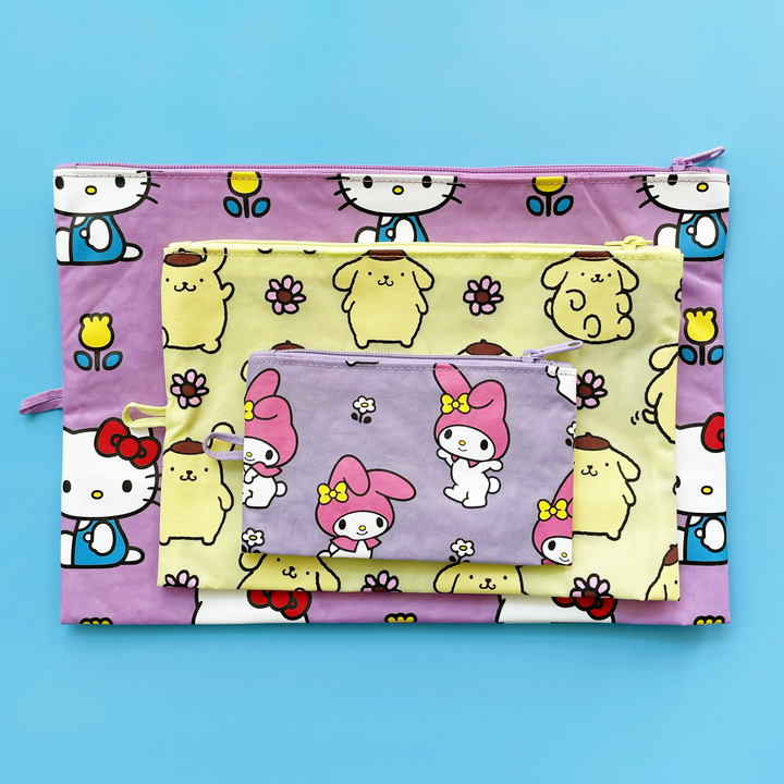 Hello Kitty and Friends Florals Go Pouch Set
