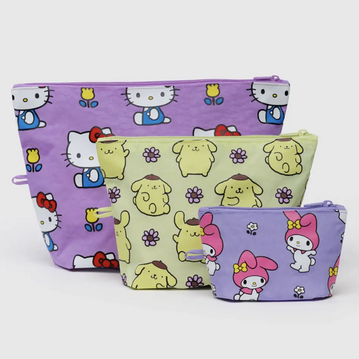 Hello Kitty and Friends Florals Go Pouch Set