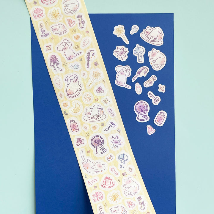 Cat Magic Petit Sticker Roll