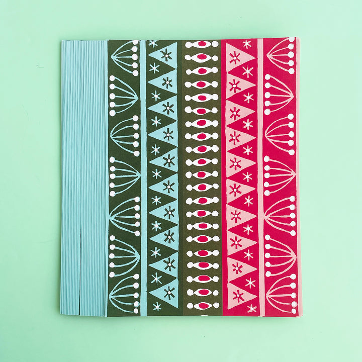 Red and Green Paper Chain