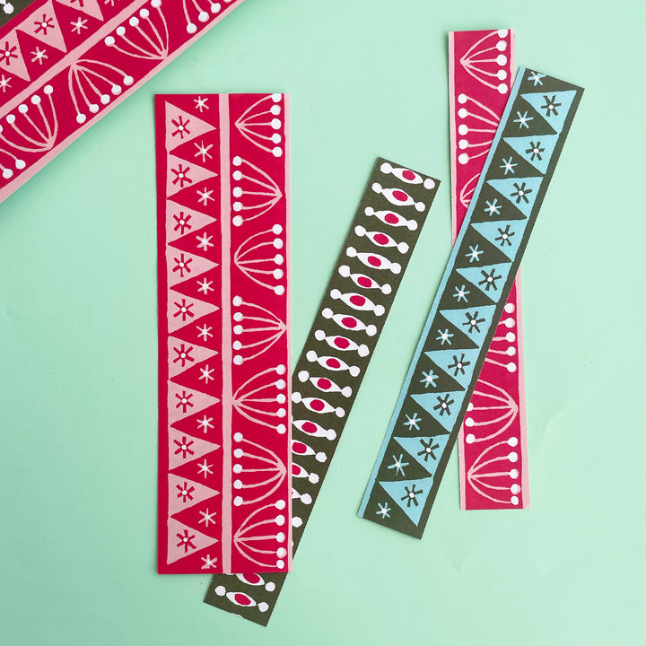 Red and Green Paper Chain