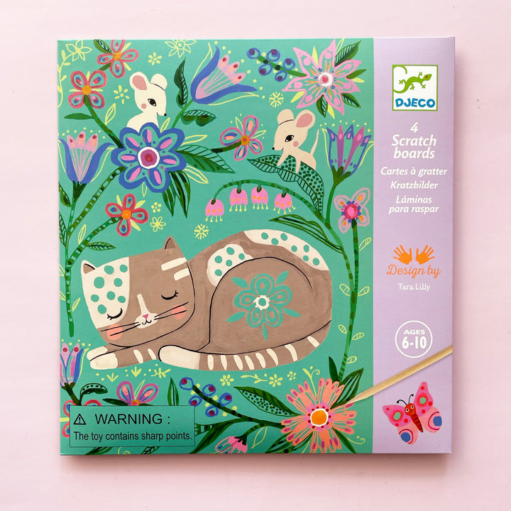 Spring Animals Scratch Cards