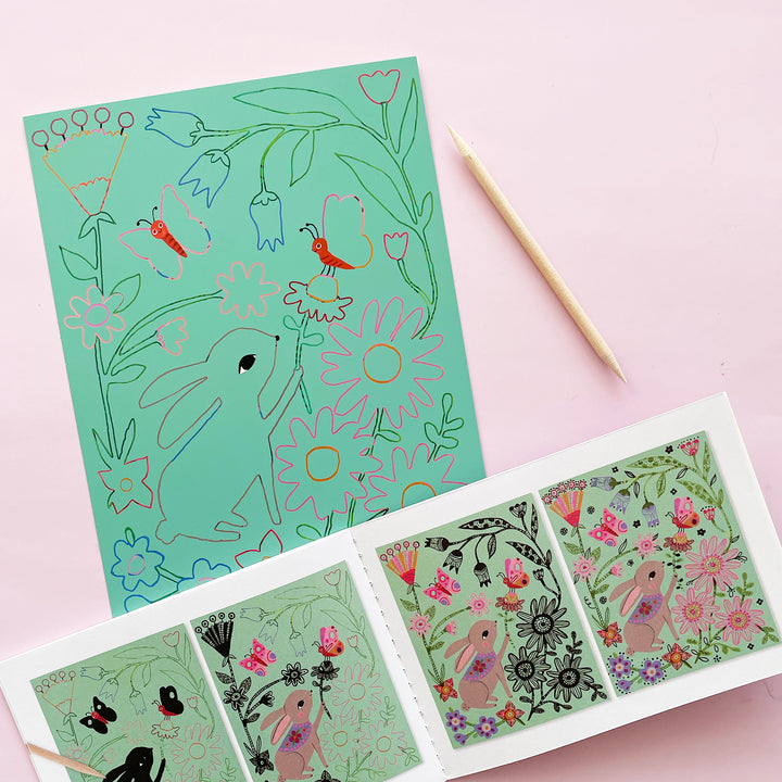 Spring Animals Scratch Cards