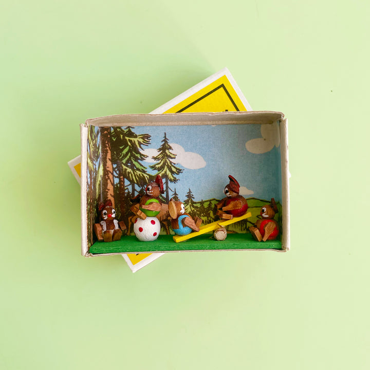Easter Bunny Matchbox Scenes