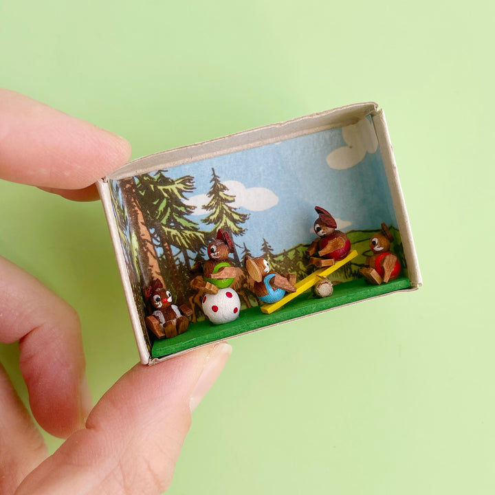Easter Bunny Matchbox Scenes