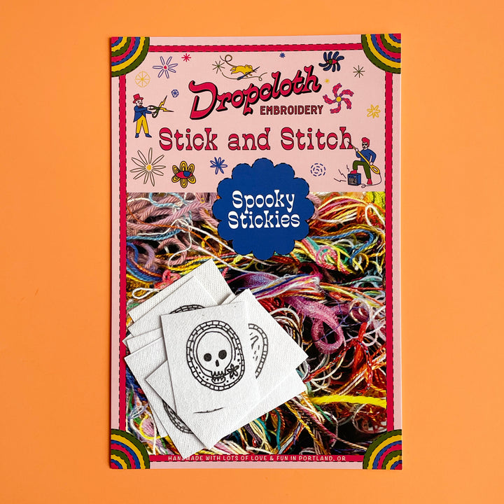 Spooky Stickies Embroidery Pattern