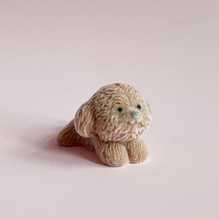 Tiny Flocked Pups