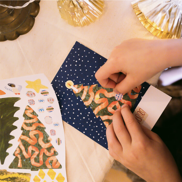 Make Your Own Christmas Tree Cards