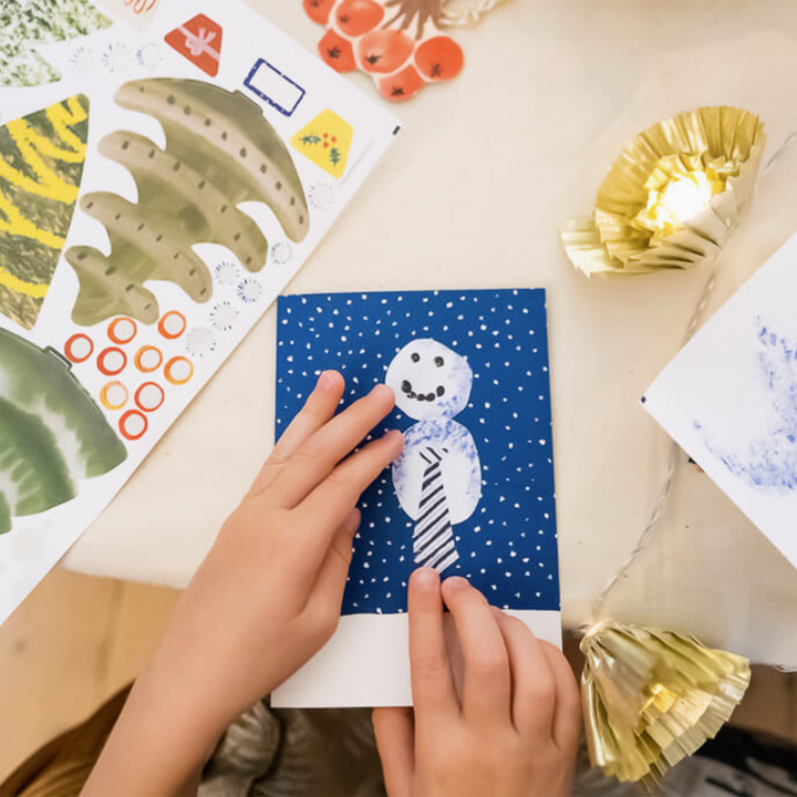 Make Your Own Snowman Cards