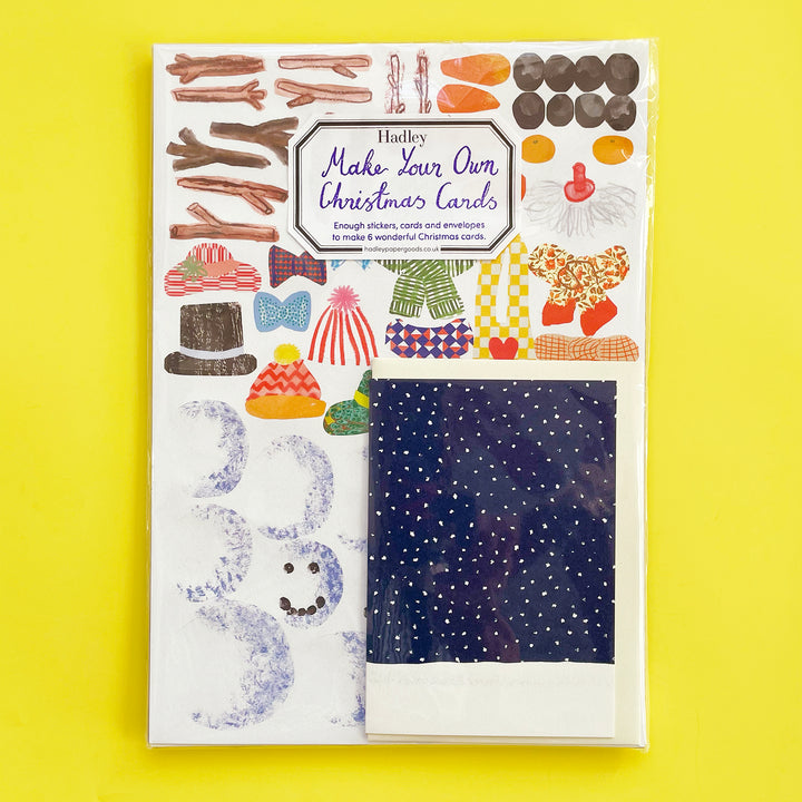 Make Your Own Snowman Cards