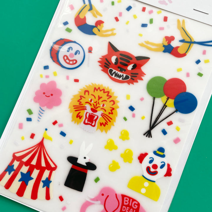 Circus Circus Iron-on Sheet
