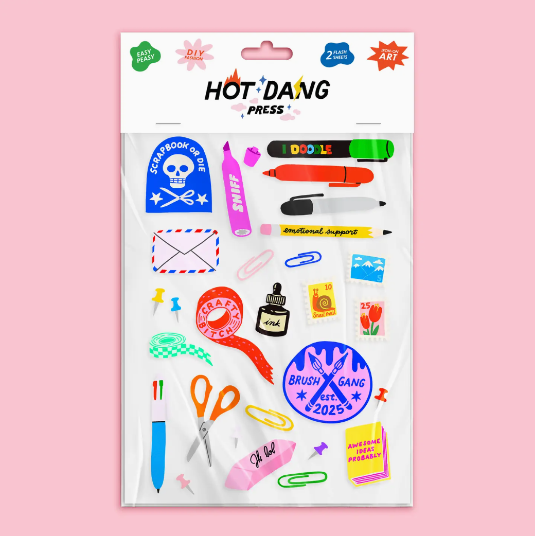 Craft Addict Iron-on Sheet