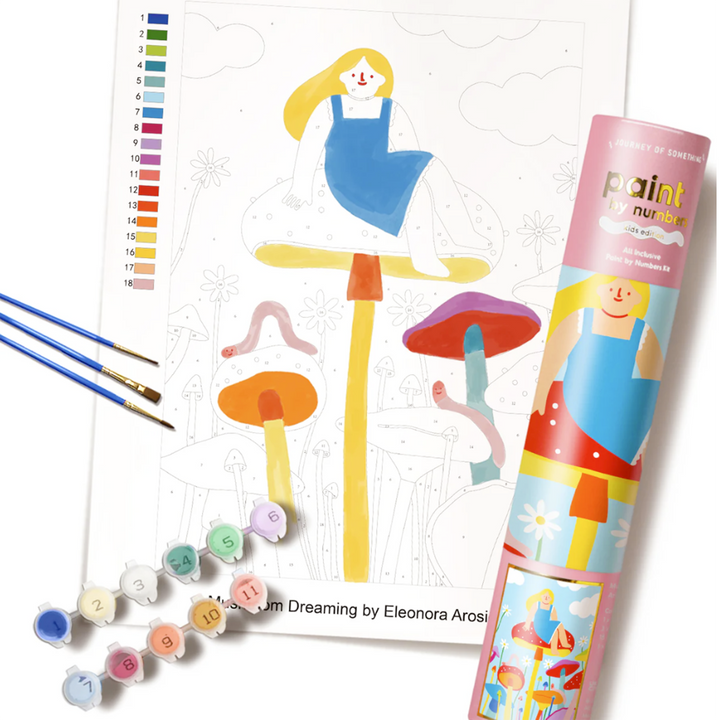 Mushroom Dreaming Paint By Number Kit