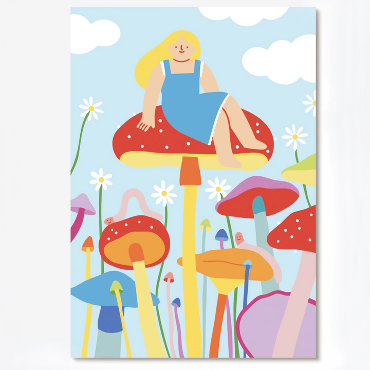 Mushroom Dreaming Paint By Number Kit