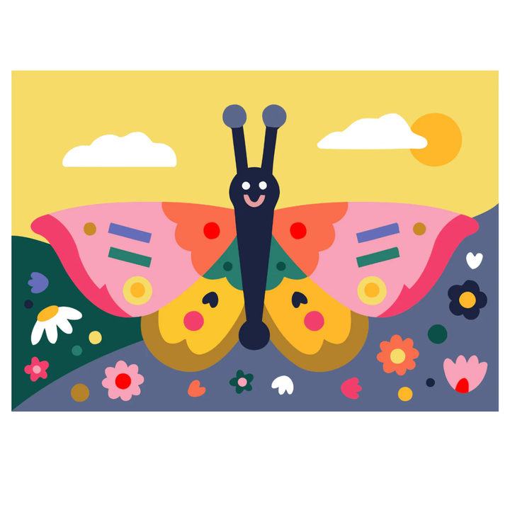 Spring Wings Paint By Number Kit