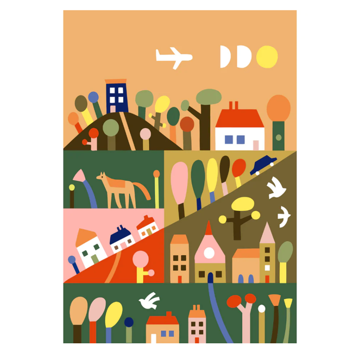 Outside the City Paint By Number Kit