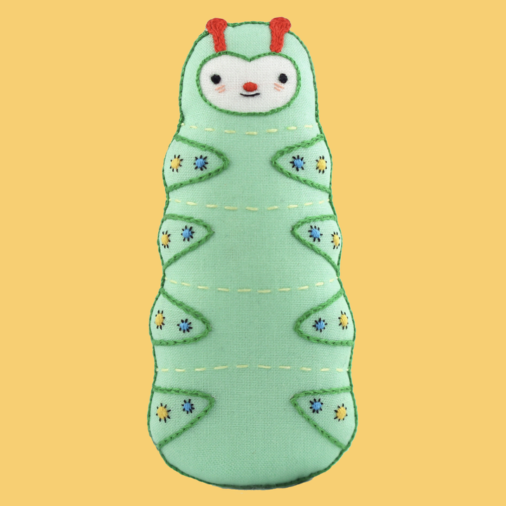 Caterpillar Embroidery Kit
