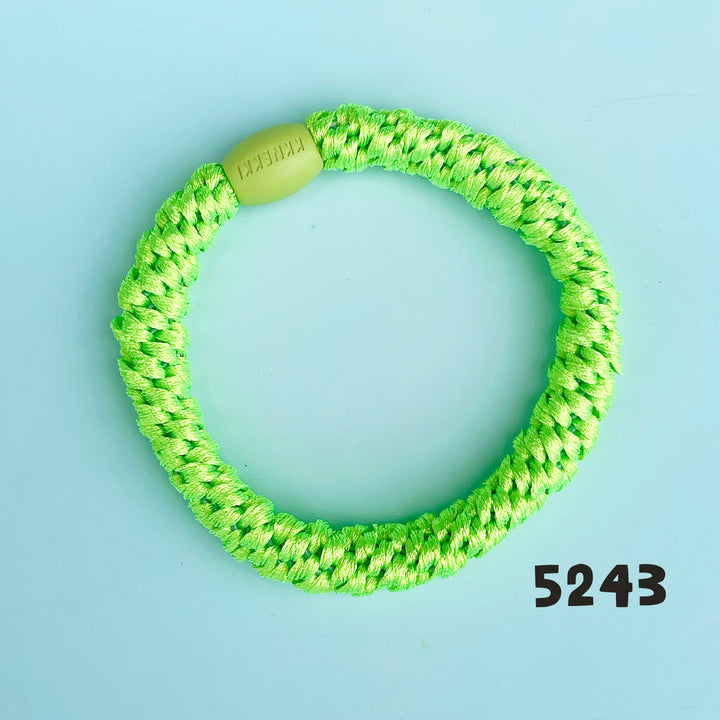 Colorful Solids Hair Tie Bracelet Singles