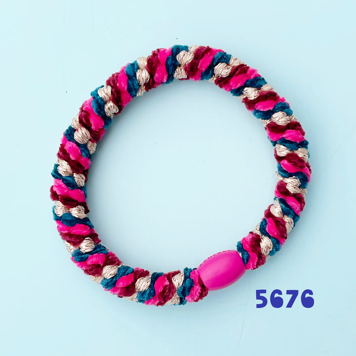 Colorful Patterns Hair Tie Bracelet Singles
