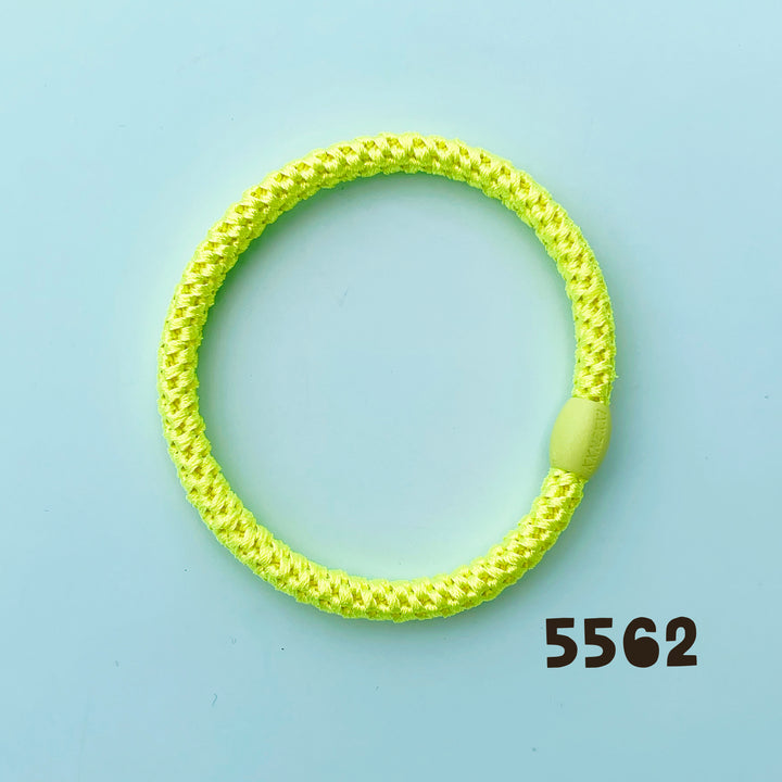 Thin Rainbow Hair Tie Bracelet Singles
