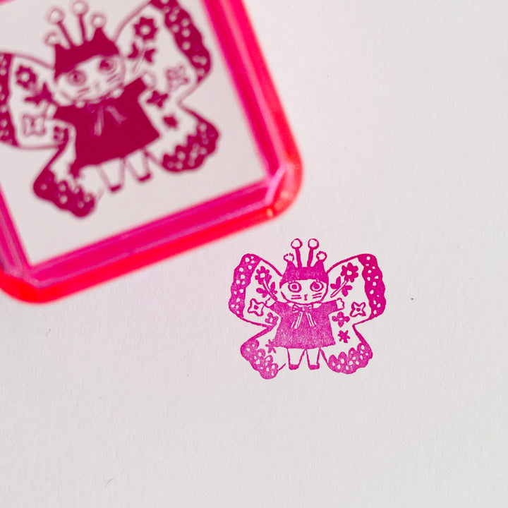 Yumi Kitagishi Cat Stamp