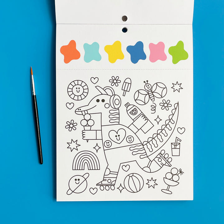 Dinosaur Park Painting Kit