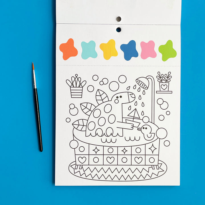 Dinosaur Park Painting Kit