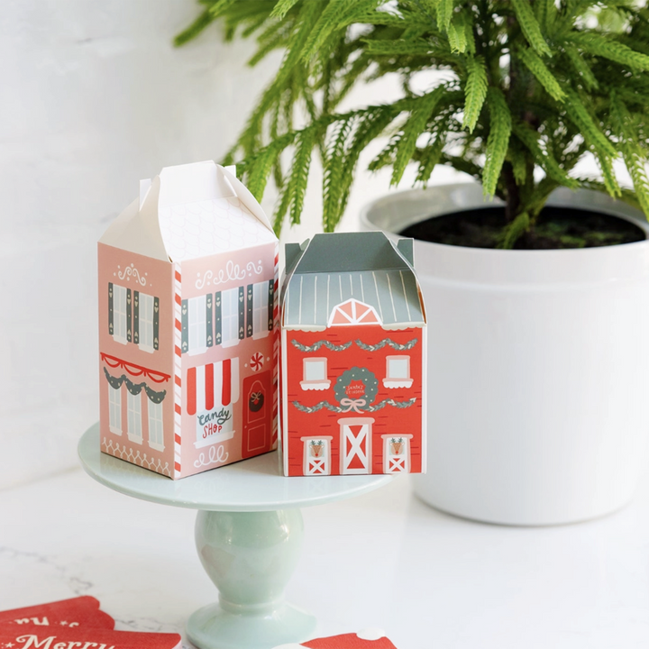 North Pole House Fillable Advent Calendar