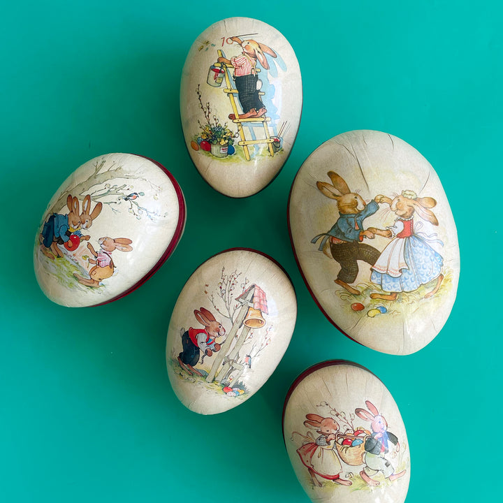 Playful Bunnies Egg Gift Box