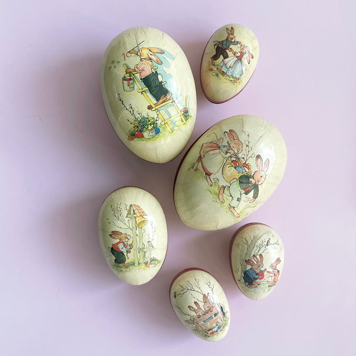 Playful Bunnies Egg Gift Box