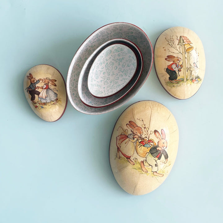 Playful Bunnies Egg Gift Box