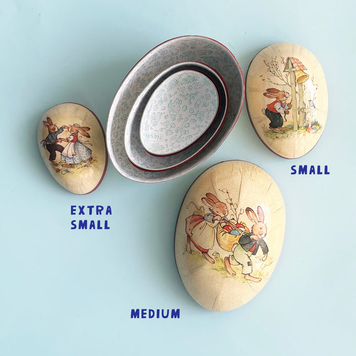 Playful Bunnies Egg Gift Box