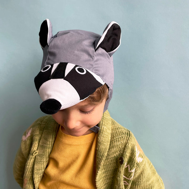 Raccoon Costume Hat