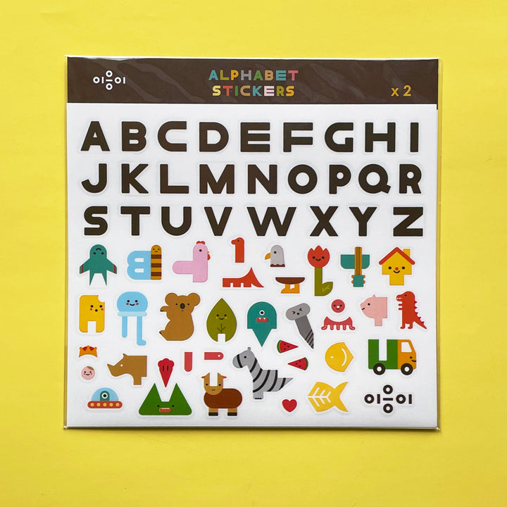 Alphabet Play Stickers