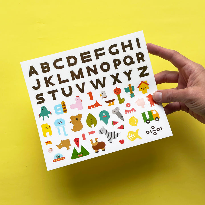 Alphabet Play Stickers
