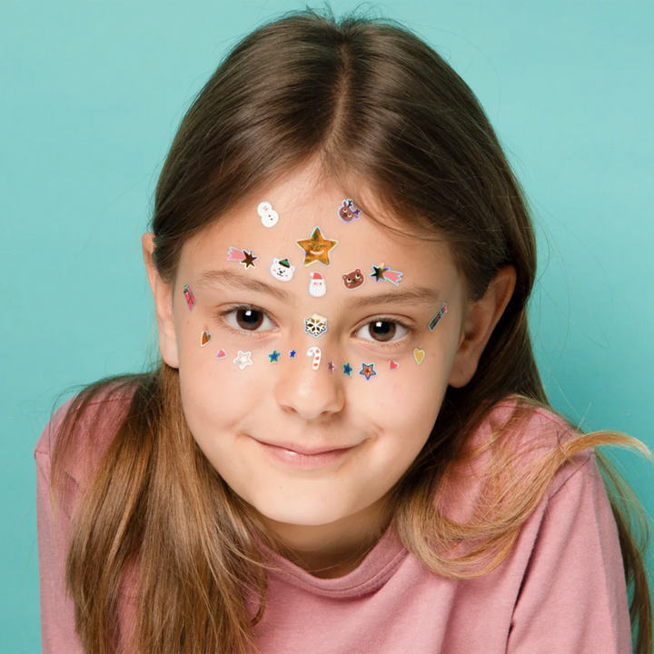 Christmas Face Stickers