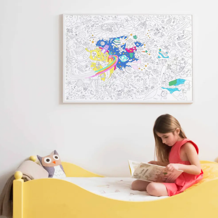 Cosmos Giant Coloring Poster